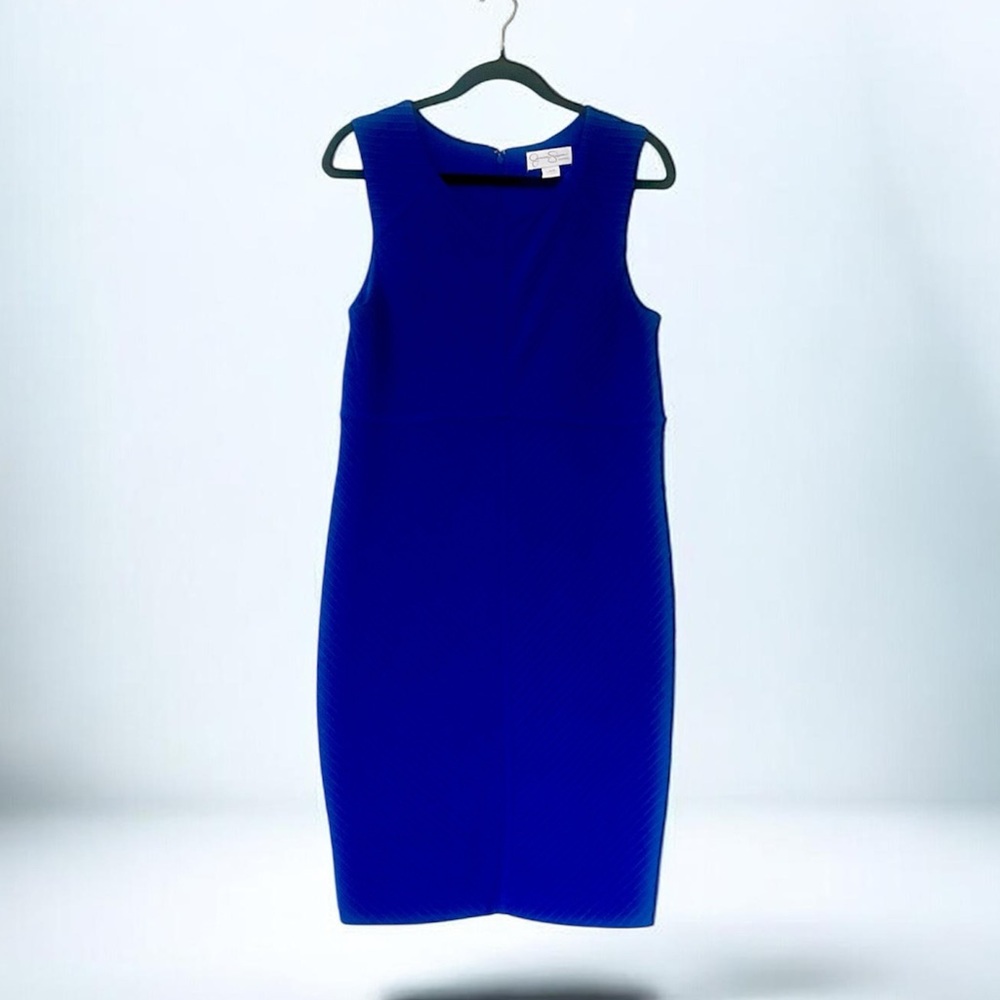 Jessica Simpson Royal Blue Midi Maternity Dress Size L